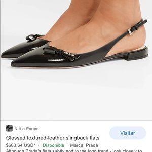 Prada Calzature Donna Flats Sz 38